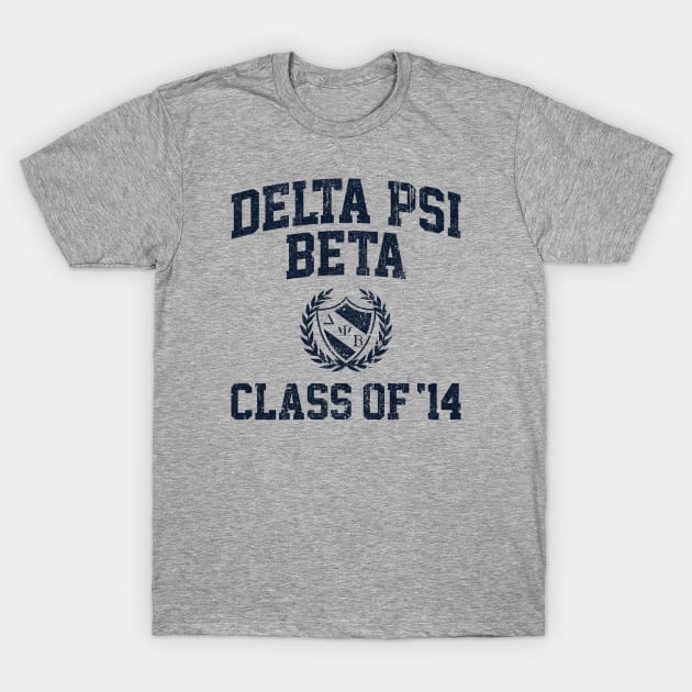 Delta Psi Beta Class of 14 (Variant) T-Shirt by huckblade